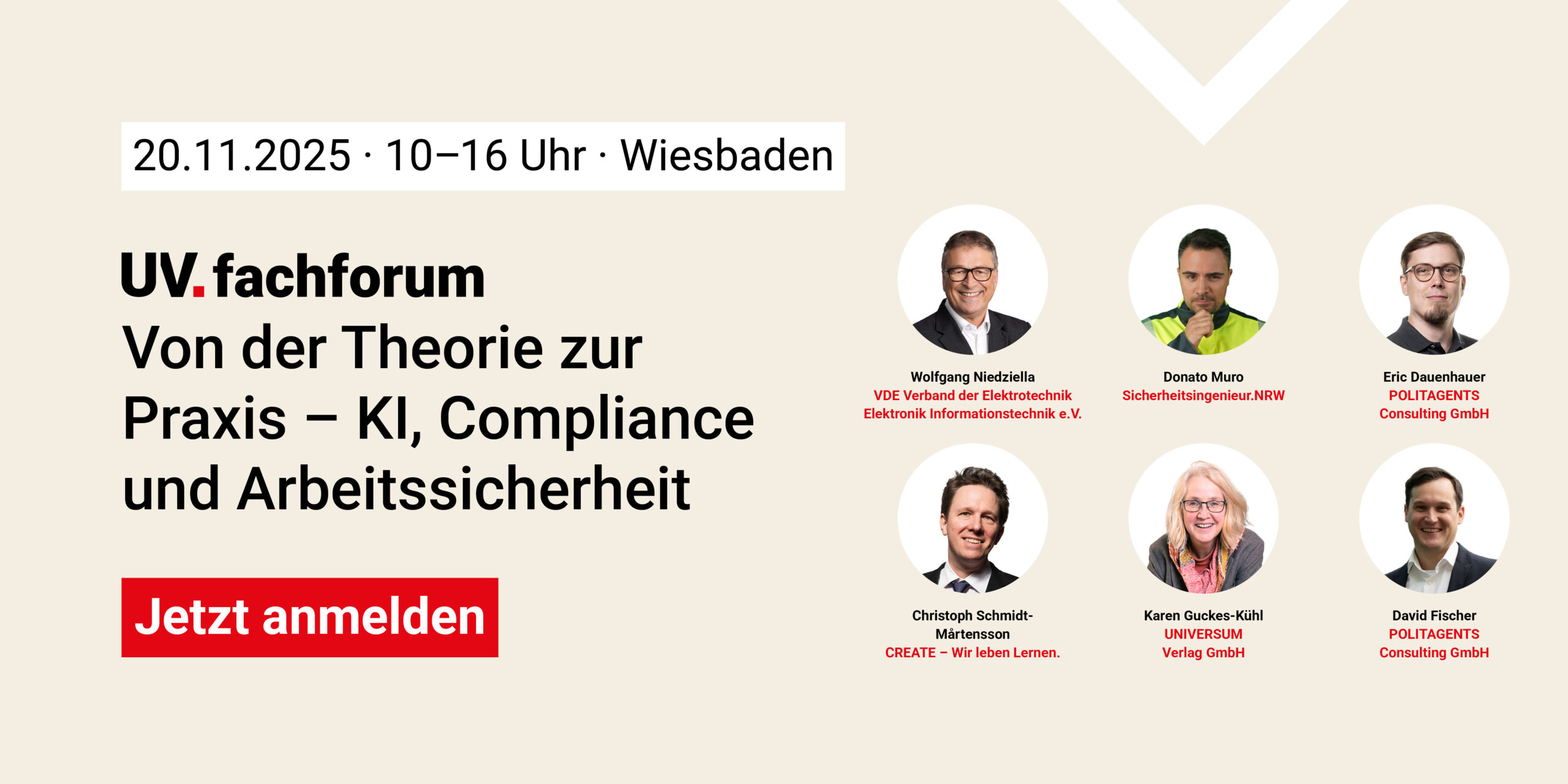UV.fachforum: KI, Compliance und Arbeitssicherheit